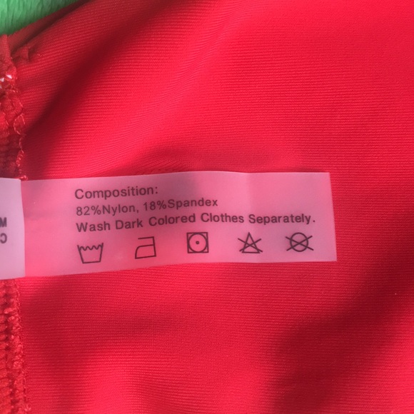 Zaful Forever Young Front Tie Red Bikini Top - Picture 7 of 12